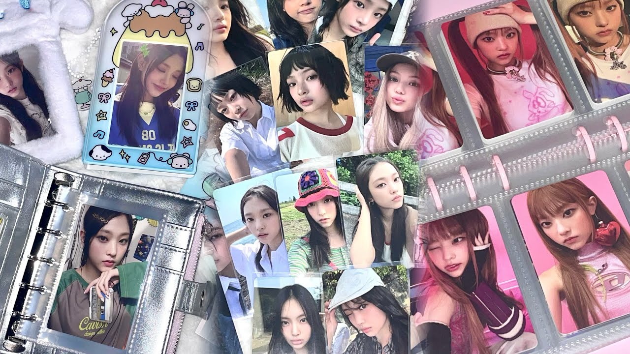 [ 버니즈로그 #20 ] 매일매일 평진스 다짐하기 🌀 l 분철 총대 l 바인더 정리 l 앨리스 바인더 l 쉽겟 타오바오 덕질템 하울 l 덕질로그 l 포카 정리 l 뉴진스 l 팜프