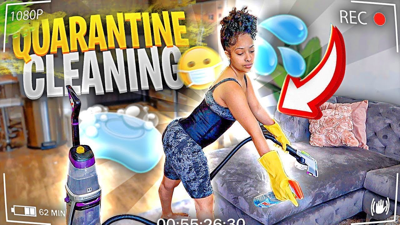 QUARANTINE DEEP CLEANING MY APARTMENT! (extreme motivation...)