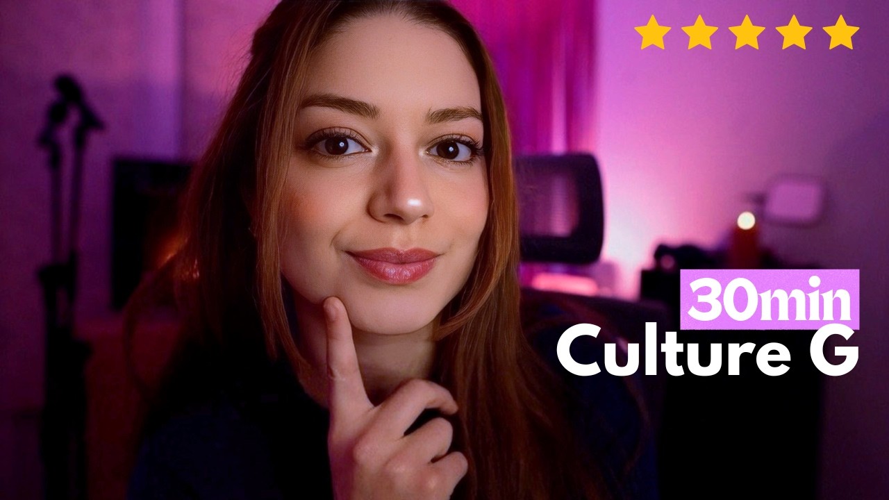 ASMR : 33min de Quizz de culture G, pour votre plus grand plaisir !