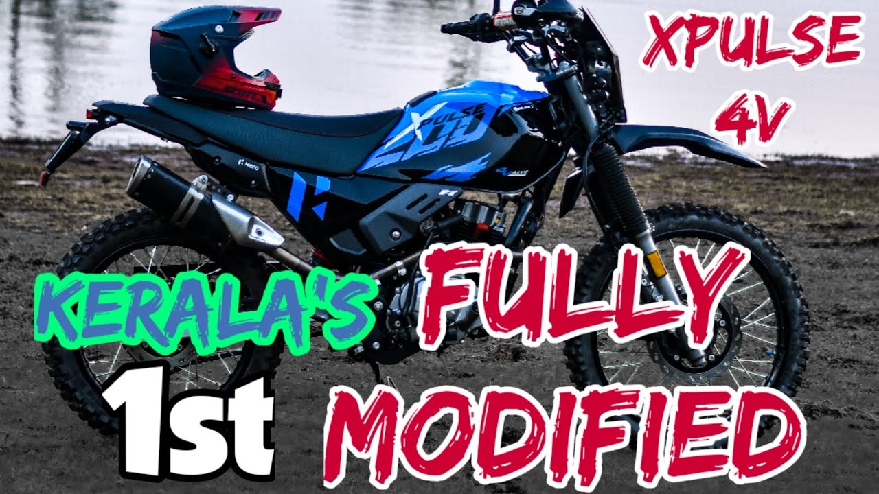 വണ്ടി പണിത്.FULLY MODIFIED HERO XPULSE 4V