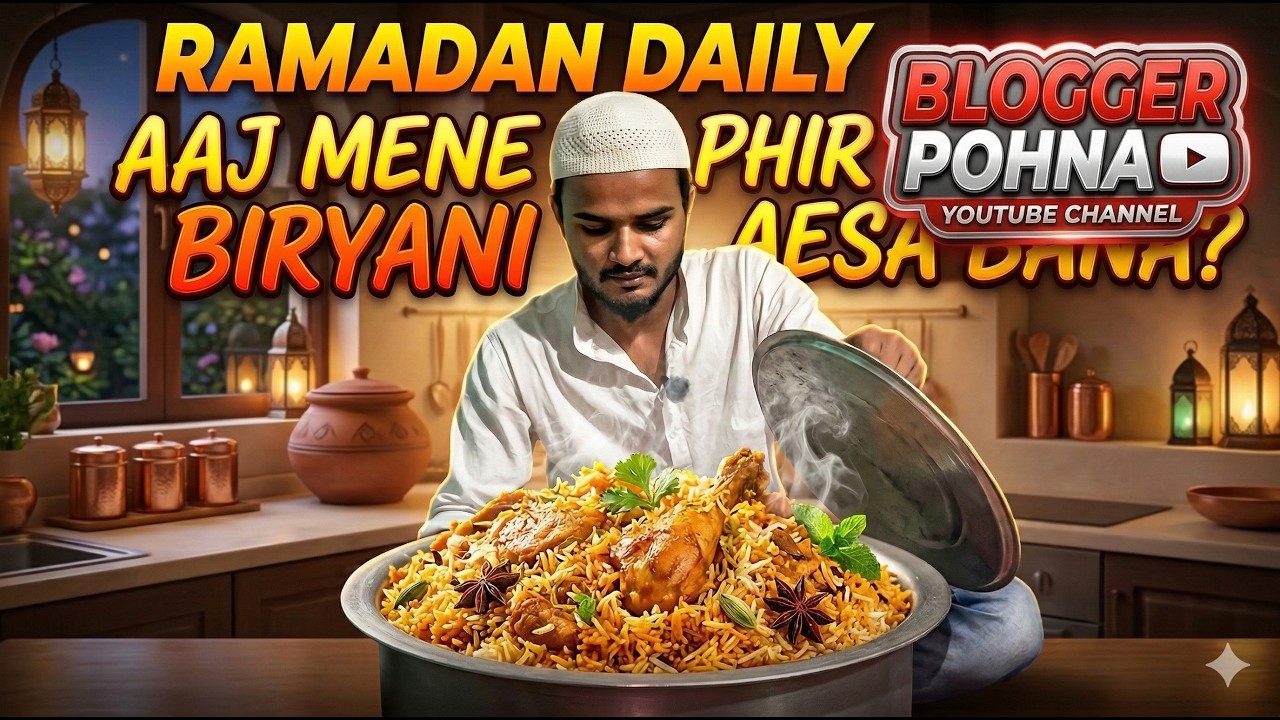 Iftar Dawat Special Chicken Biryani | Blogger Pohna Special Recipe Ramadan 2026