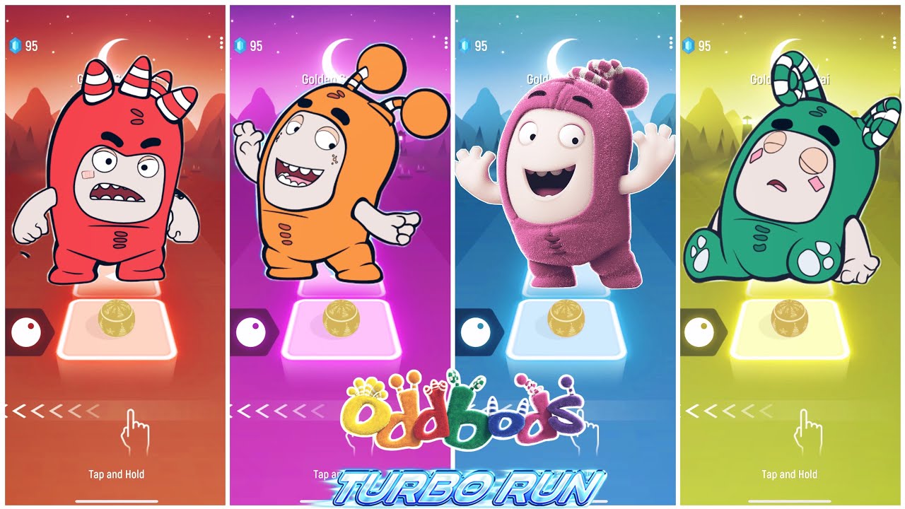 Oddbods Fuse 🎶 Oddbods Slick 🎶 Oddbods Newt 🎶 Oddbods Zee 🎶 Who Will Win?