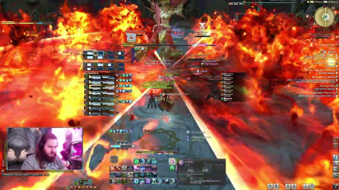 FF14 - Aglaia - Third Boss - Azeyma