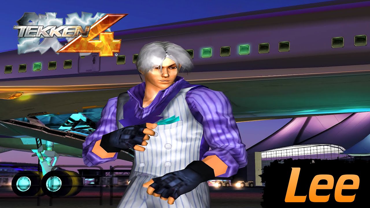 Tekken 4 Story Mode - Lee Chaolan 4K (PCSX2 1.6.0)