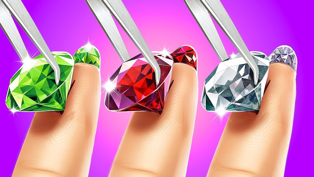 Smaragd vs Robijn vs Diamant Meisje In Zeemeermin Kamer Challenge! Wie Bouwt De Beste Kamer?