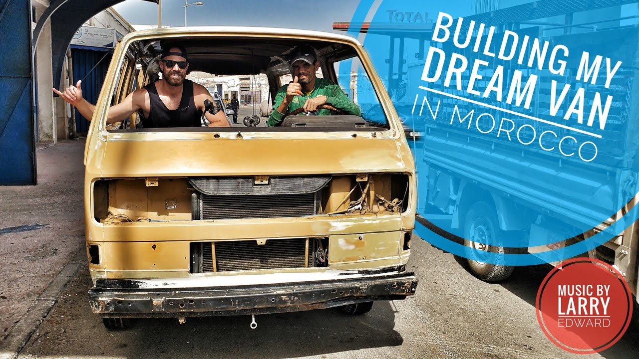 VAN BUILD MOROCCO | PRIMING, PAINTING, CREPES AND COUS COUS