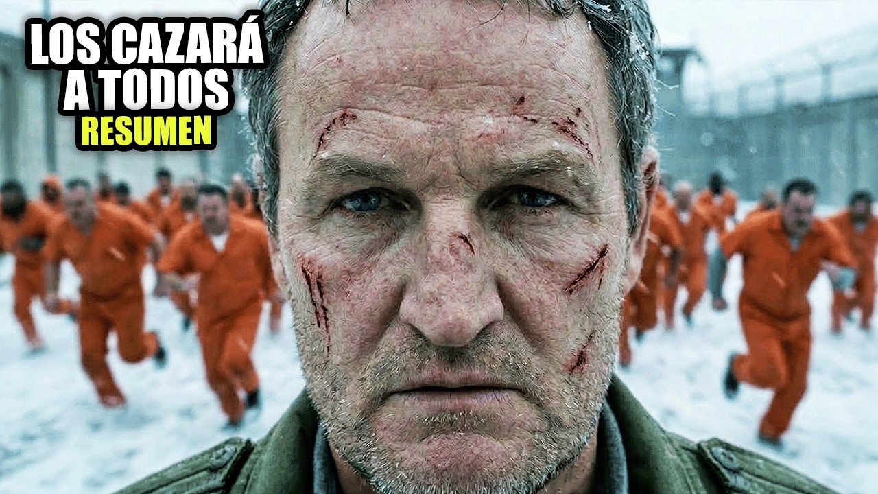 52 reos escaparon de prisión a un pequeño pueblo, solo él puede detenerlos | Resumen Completo