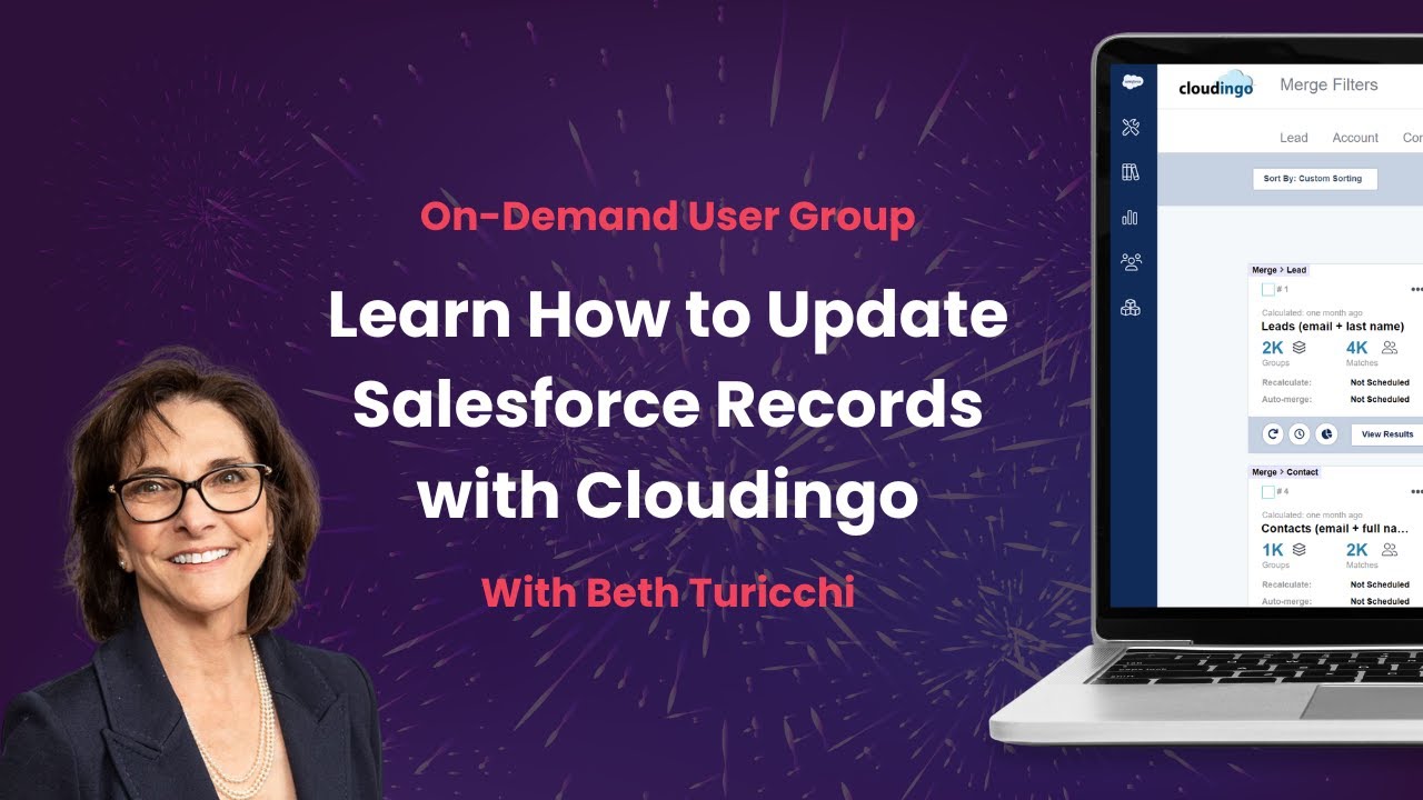 User Group: Learn How to Update Salesforce Records with Cloudingo
