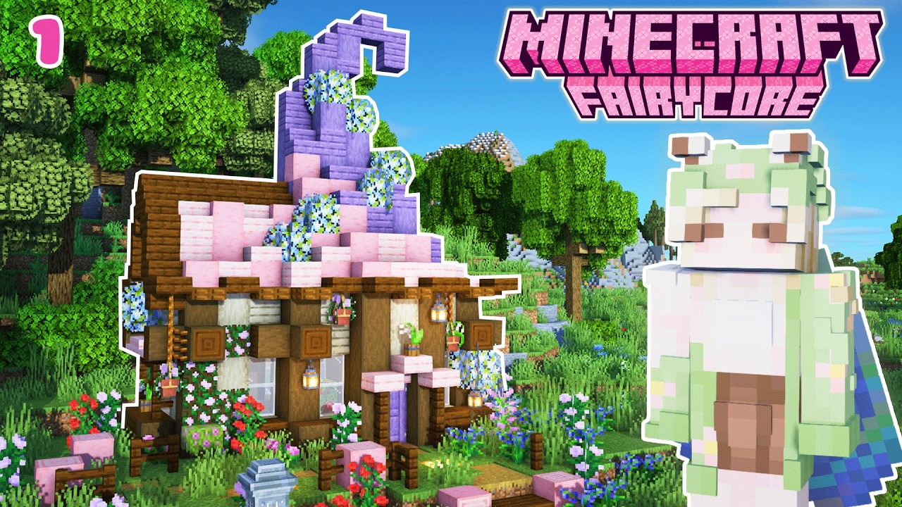 Minecraft в роли феи 🧚‍♀️🌷 Эпизод 1