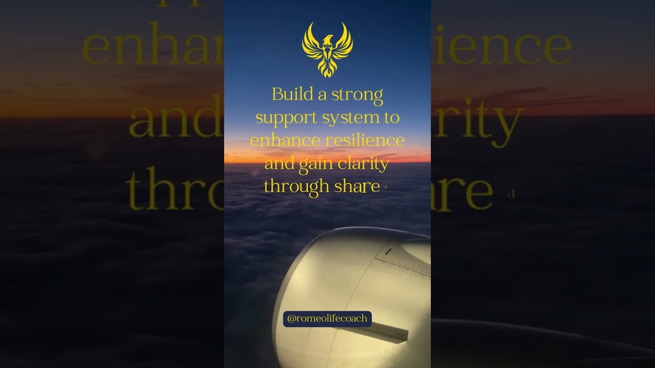 How building a support system can enhance resilience and gain clarity