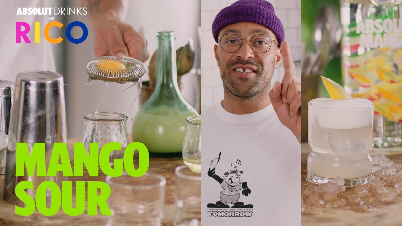 The Mango Sour | Absolut Mango Recipe | Absolut Drinks