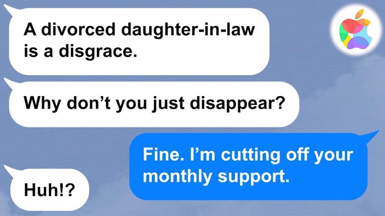 【Apple】She wants me to divorce her son because I'm too old She tries to oust me but I won't let her!