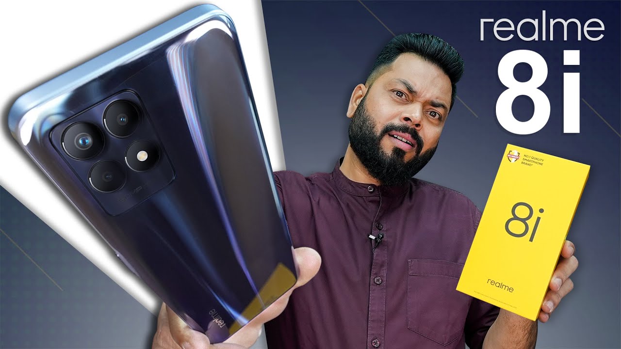 realme 8i Unboxing And First Impressions ⚡️ MediaTek Helio G96, 120Hz Screen, 50MP Camera & More