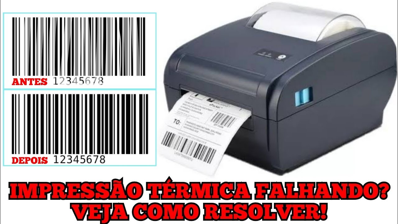 Impressora térmica com impressão falhada ou com manchas. Veja duas dicas simples de como resolver