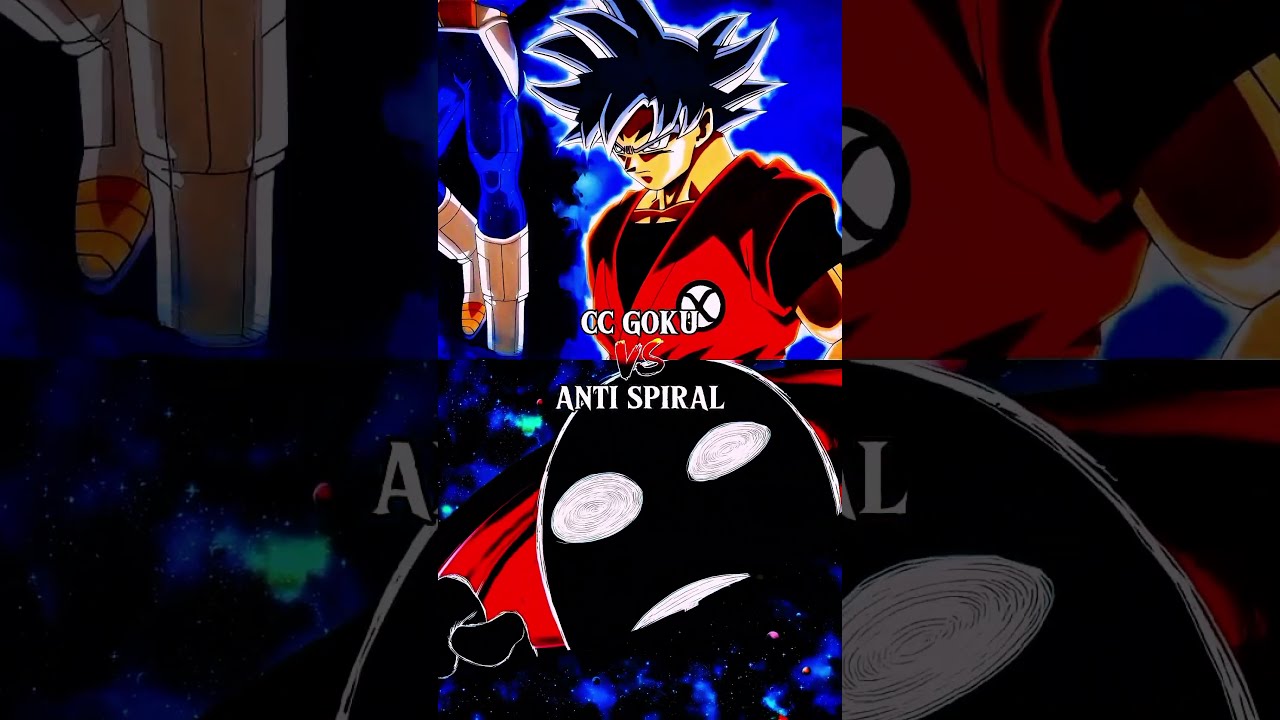 CC Goku Vs Anti spiral | Who is strongest 🤔?