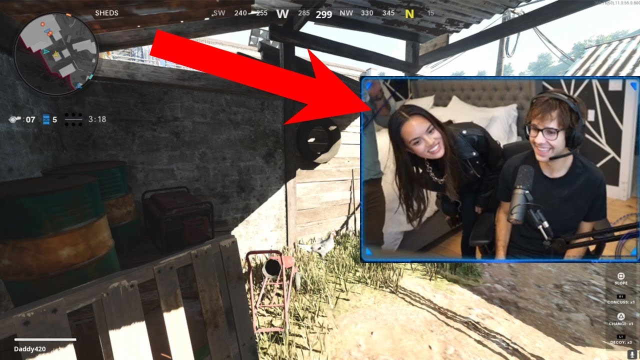David Dobrik Meets Ilya's Girlfriend for the First Time on Stream