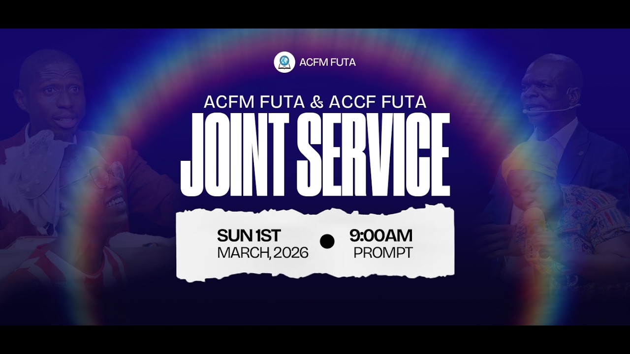 JOINT SUNDAY SERVICE (ACFM & ACCF FUTA) || MARCH FIRST SUNDAY SERVICE || 01/03/2026