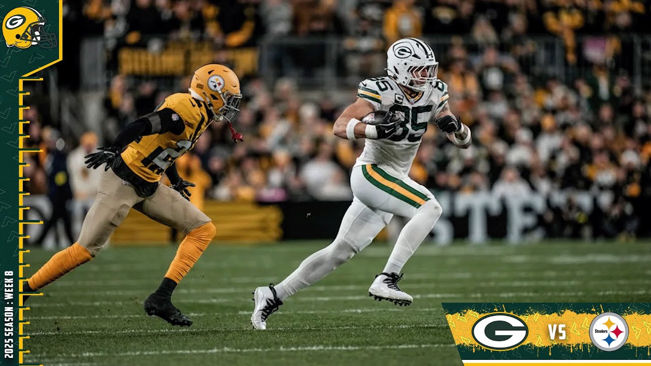 Tucker Kraft's Career High 143-yard Day | Packers Vs Steelers
