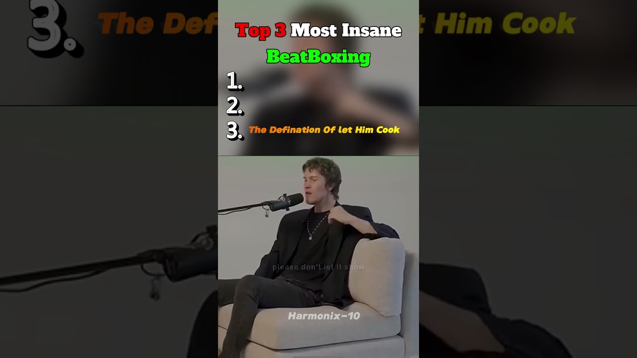 Top 3 Most Insane BeatBoxing