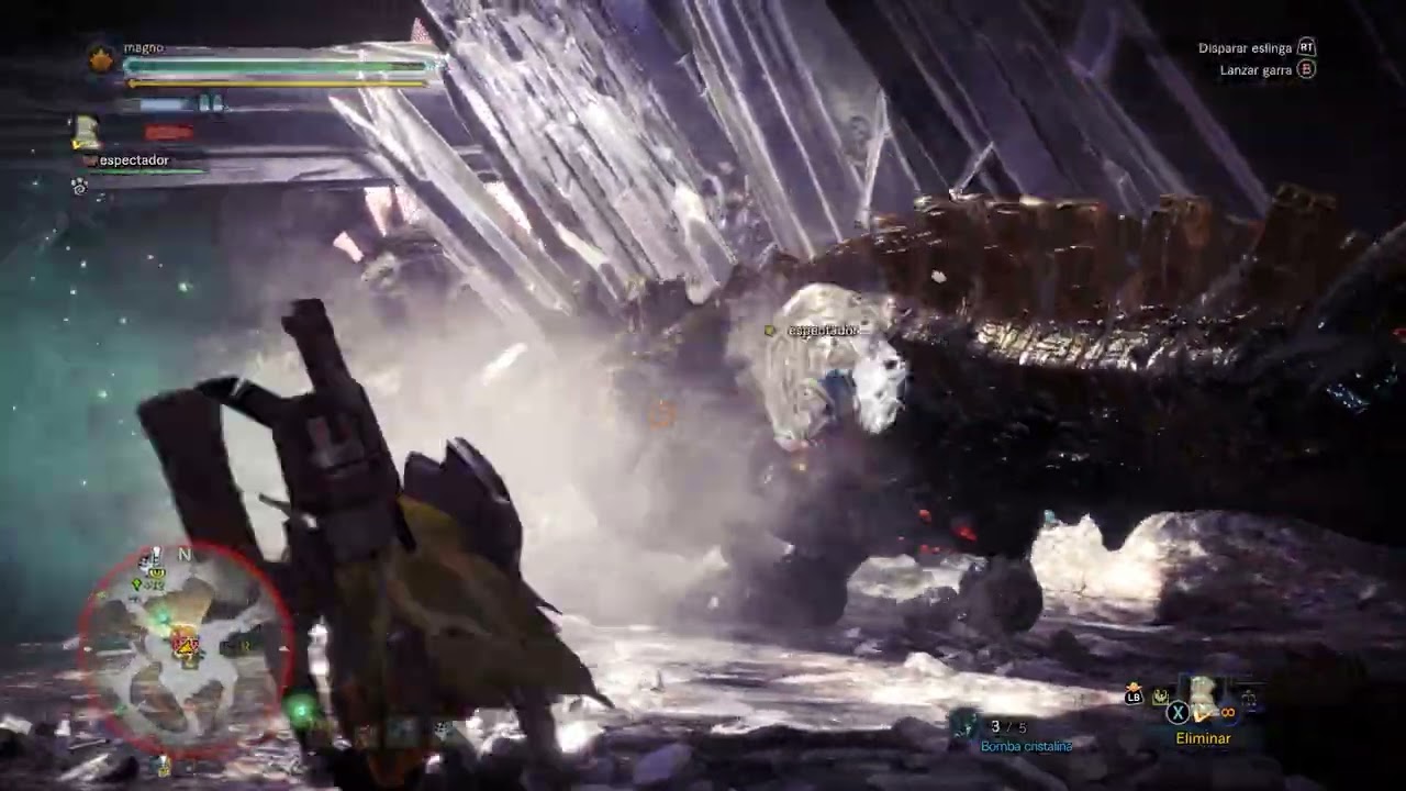 Caceria con Lanza Pistola - Monster Hunter World