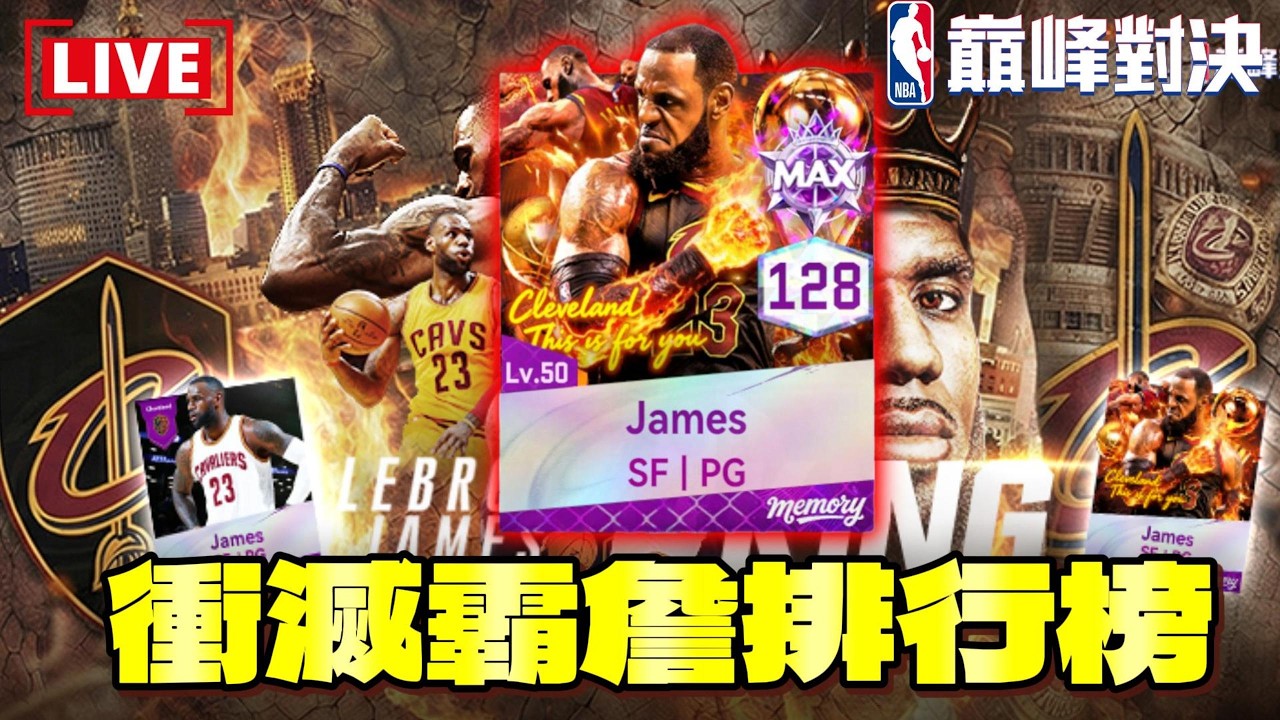 《NBA巔峰對決》一起來分析轉會市場！明星賽競猜預測！LeBron James 滅霸詹姆斯衝排名！　@NBARIVALS​