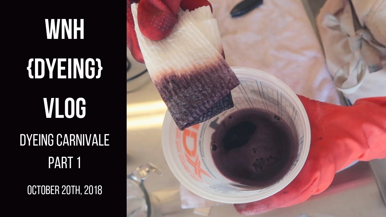 The {Yarn Dyeing} Vlog-Dyeing Carnivale Part 1 with Fiber for the People™ (Oct. 20, 2018)
