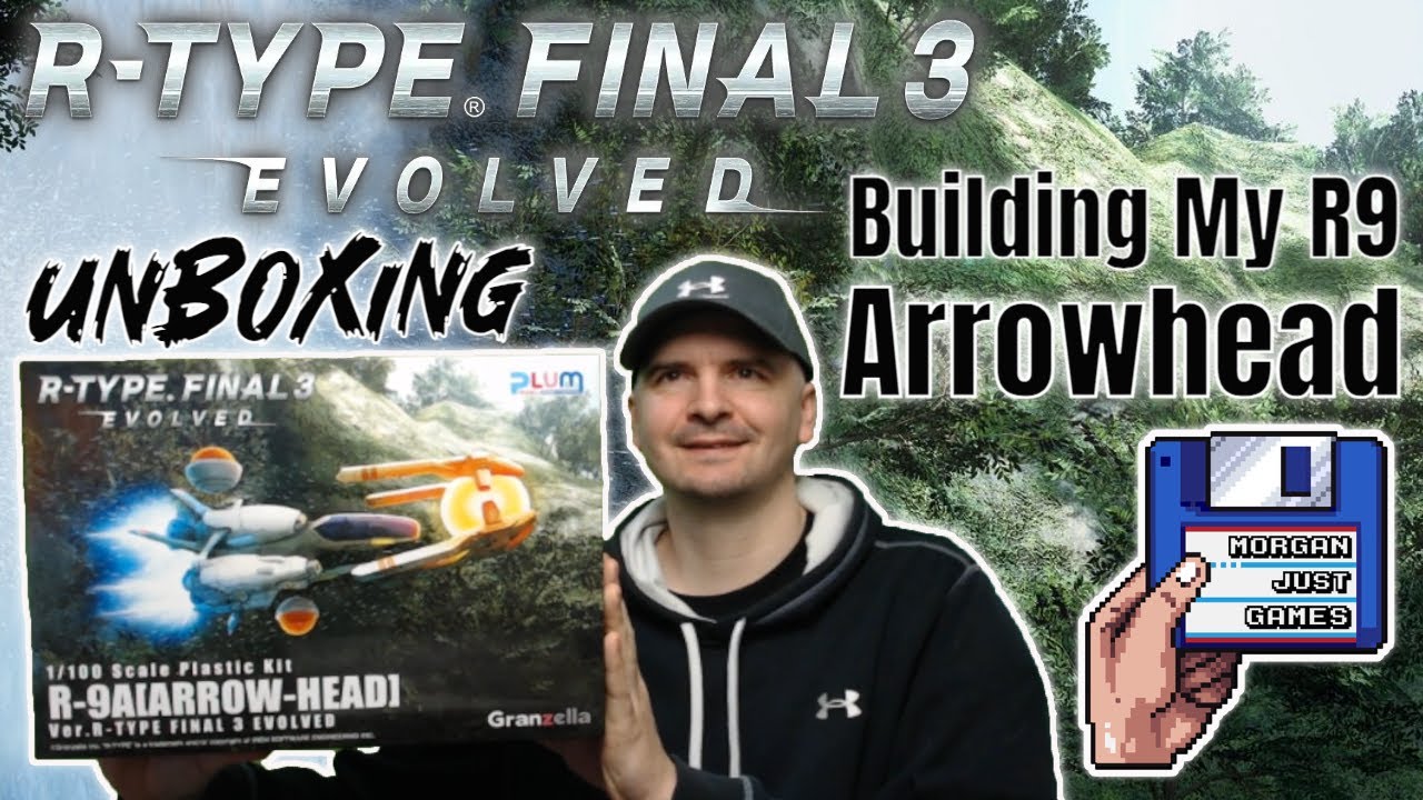 Building My Own R-Type R-9A Arrowhead - 1/100 Scale Plastic Kit - MJG