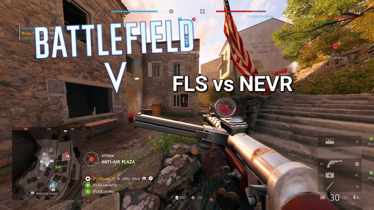 Battlefield 5: FLS vs NEVR Competitive Match (6vs6)