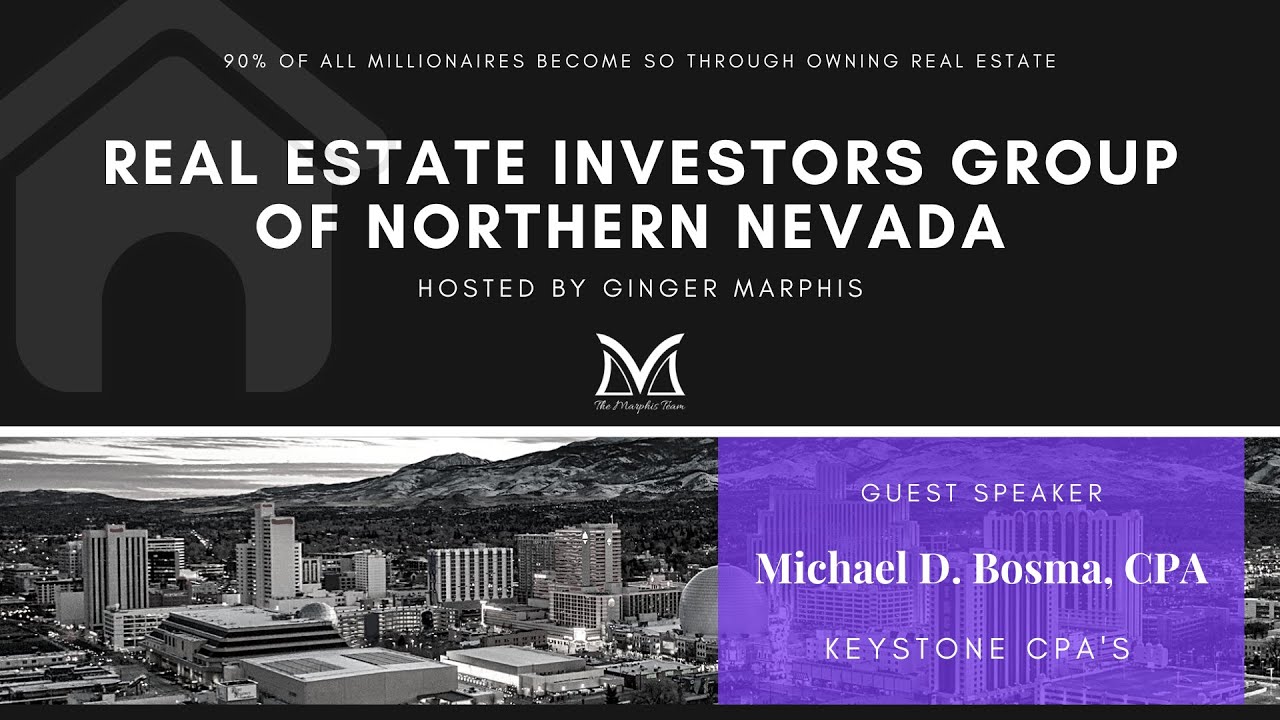 Tax Advantaged Real Estate Investing with Michael D. Bosma, CPA