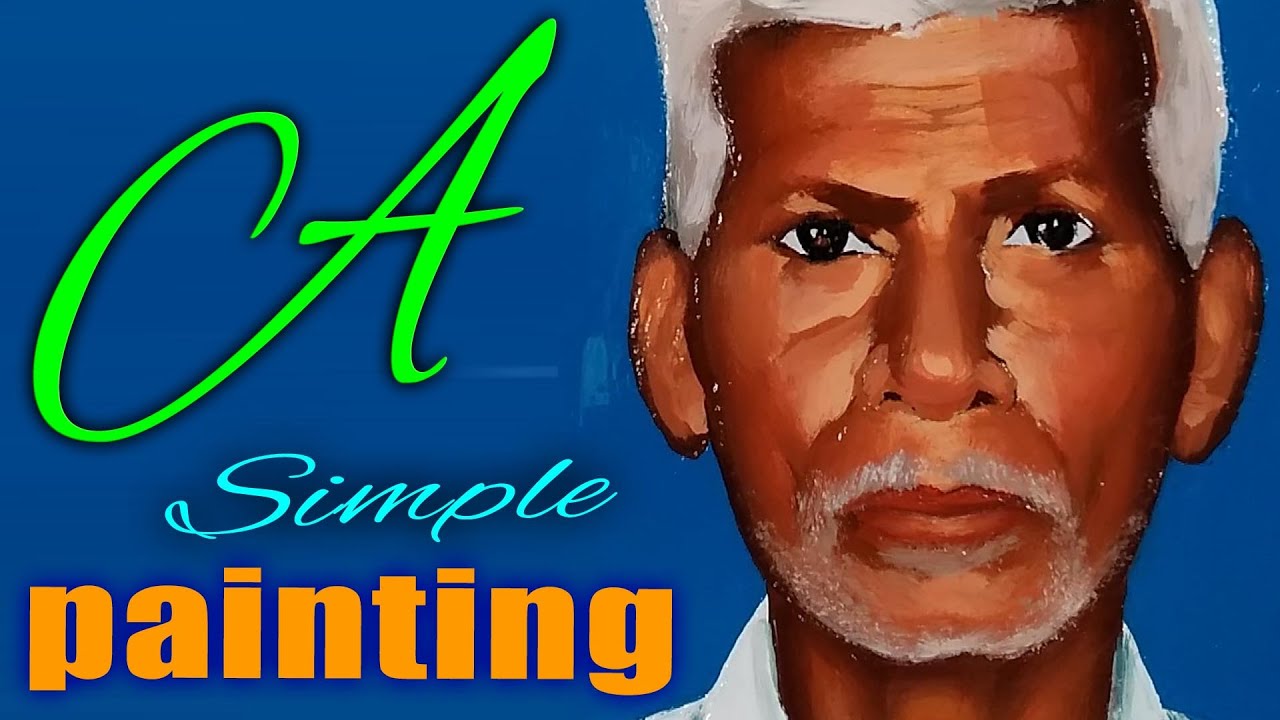 how to paint A SIMPLE PAINTING @balajarts