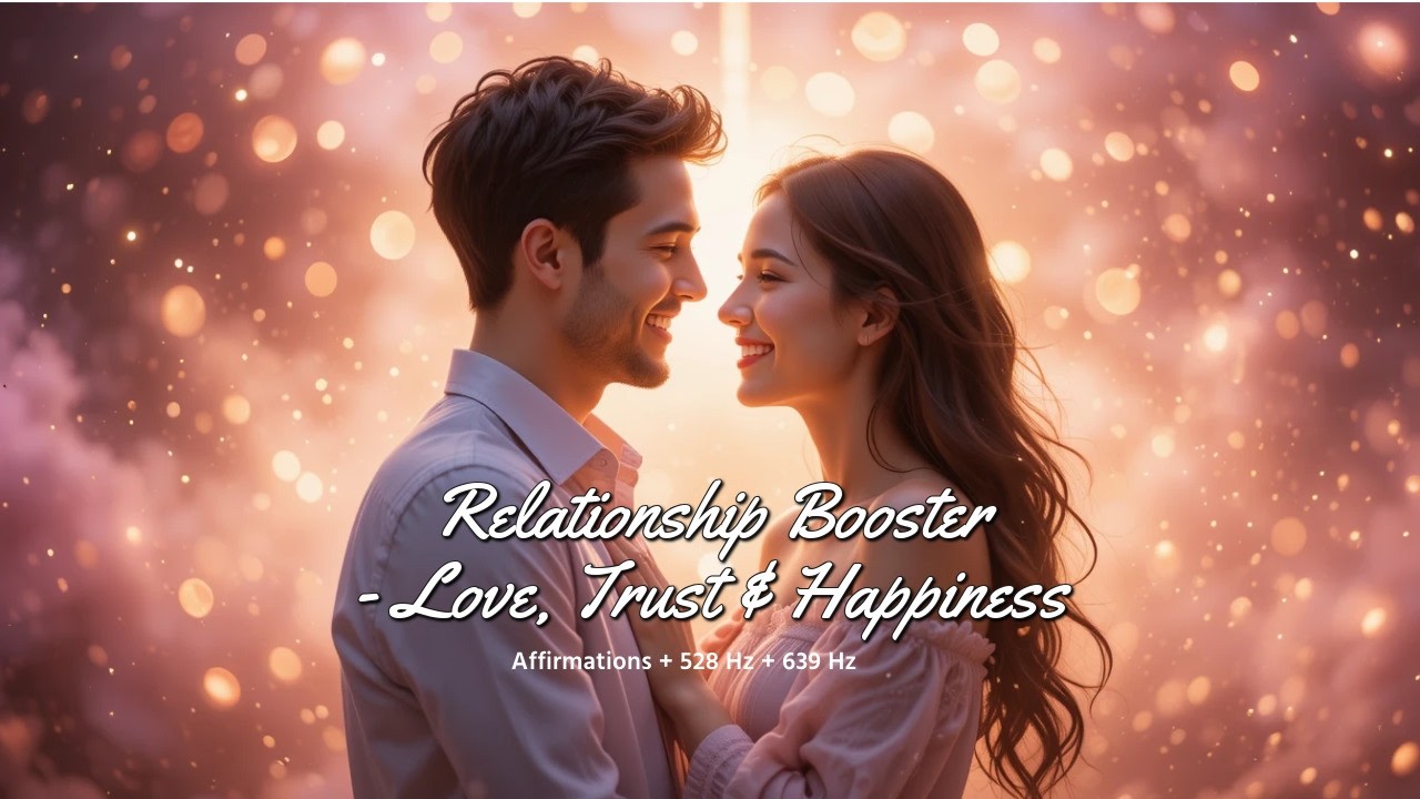 Relationship Booster - Love, Trust & Happiness (Affirmations + 528 Hz + 639 Hz)