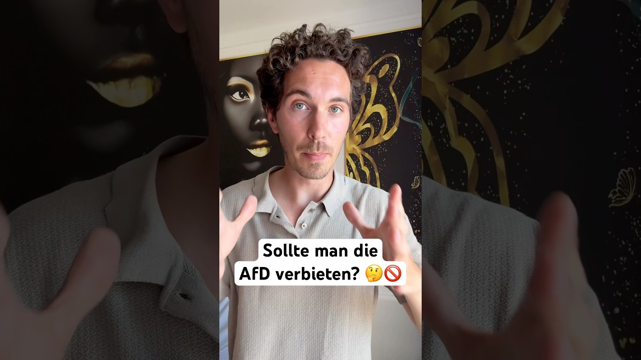 Sollte man die AfD verbieten? 🤔🚫 #deutschland #afd #politik #meinungsfreiheit #gesellschaft