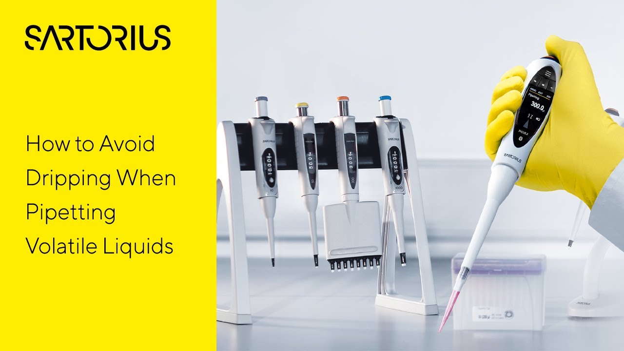 Avoid Dripping When Pipetting Methanol