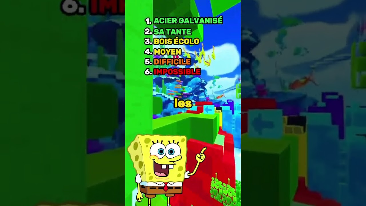 Ne RÉPÈTE PAS bob leponge 😱. SINON te Éliminé ❌