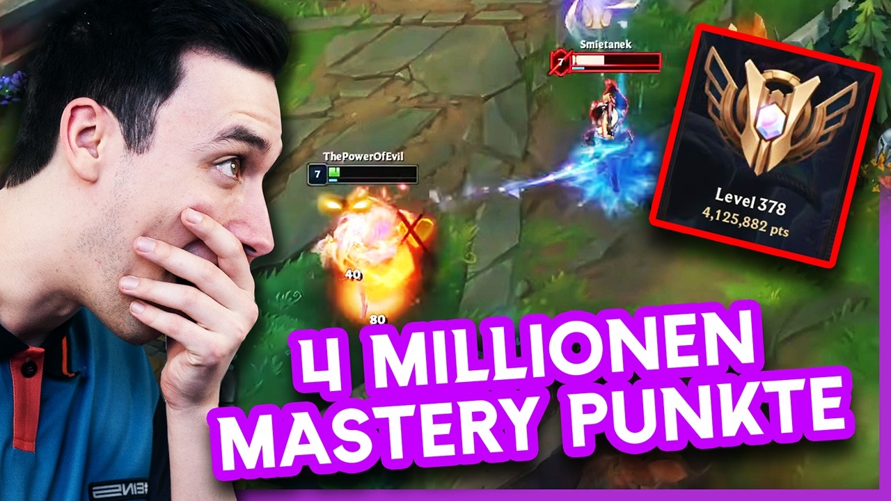 MEL GEGEN 4 MILLIONEN MASTERY PUNKTE