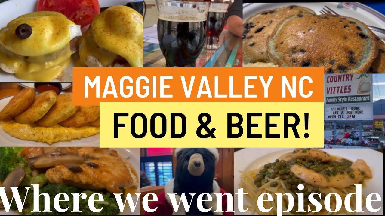 Maggie Valley, Северная Каролина, Северная Каролина! Рестораны, завтраки и пивоварни!