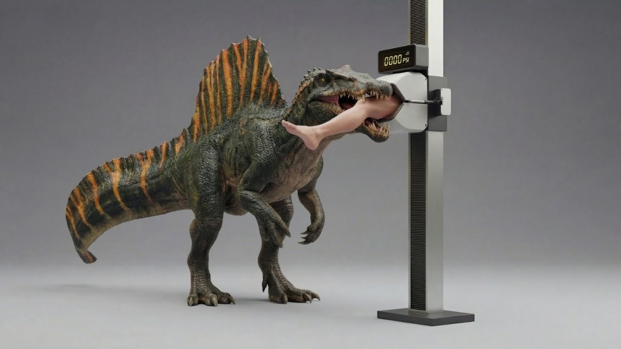 20 STRONGEST Dinosaur Bites Ever 🦖 | Dinosaurs Bite Force