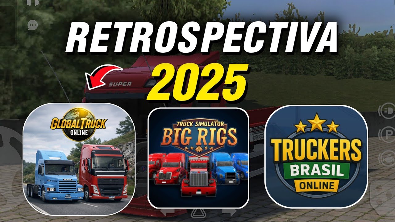 TODOS OS JOGOS DE CAMINHÃO DE 2025 [RETROSPECTIVA 2025 ] 