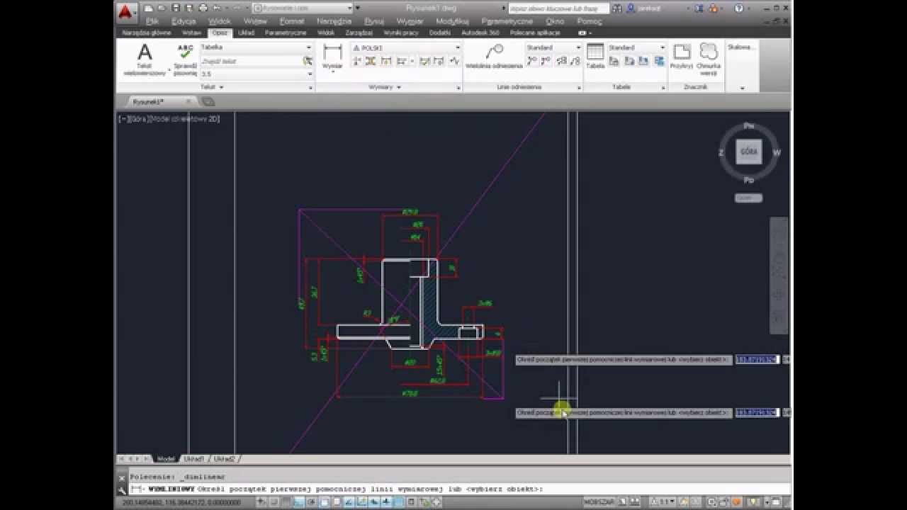 GZK_4  ( AutoCad 4/5) GZK w AutoCadzie Jak szybko i łatwo rysować w AutoCadzi