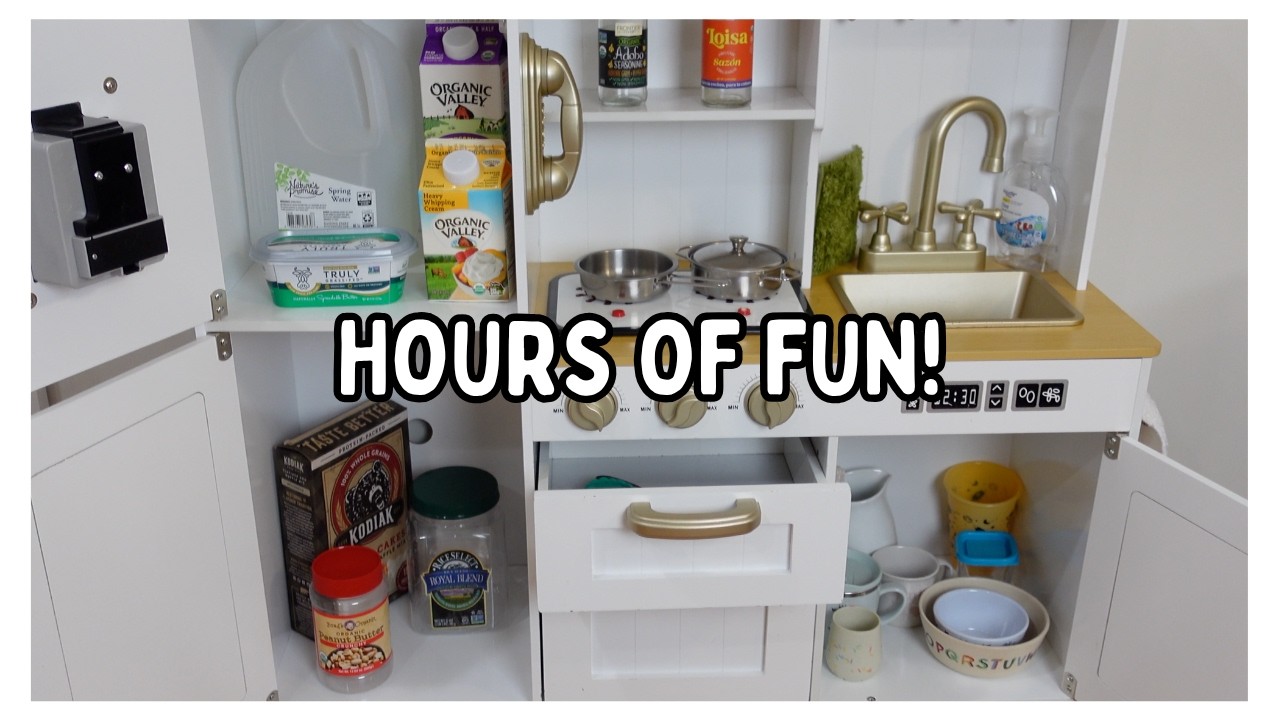 Real Life Dramatic Play Kitchen Ideas for Young Children