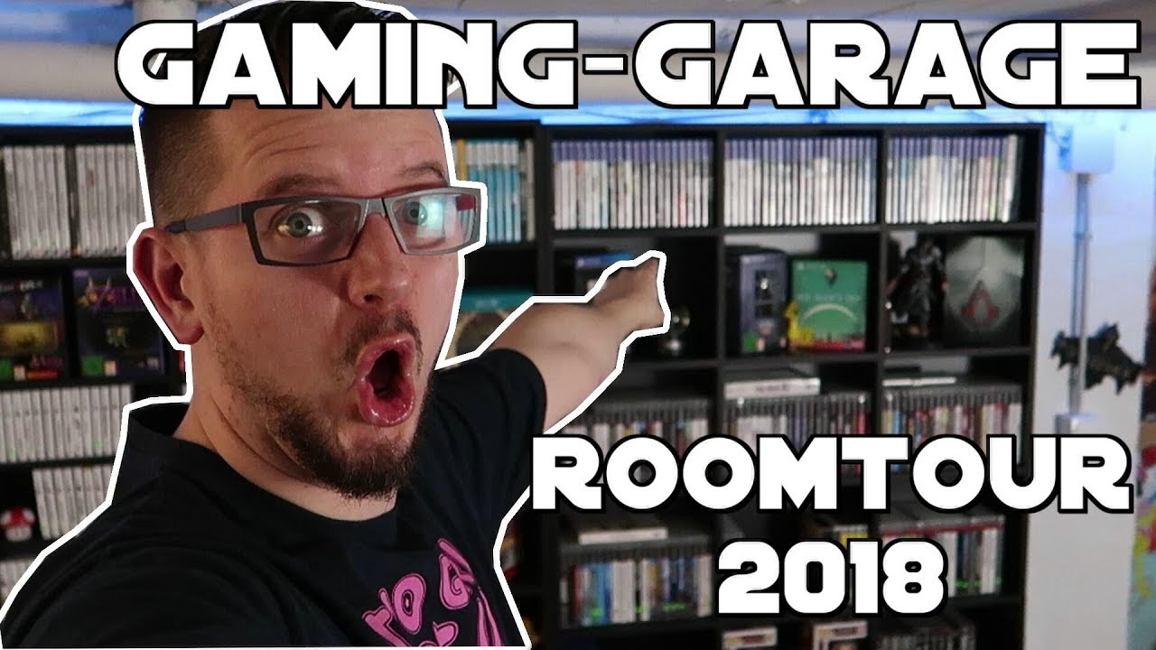 DIE GAMING-GARAGE // ROOMTOUR 2018 // Finchis Welt