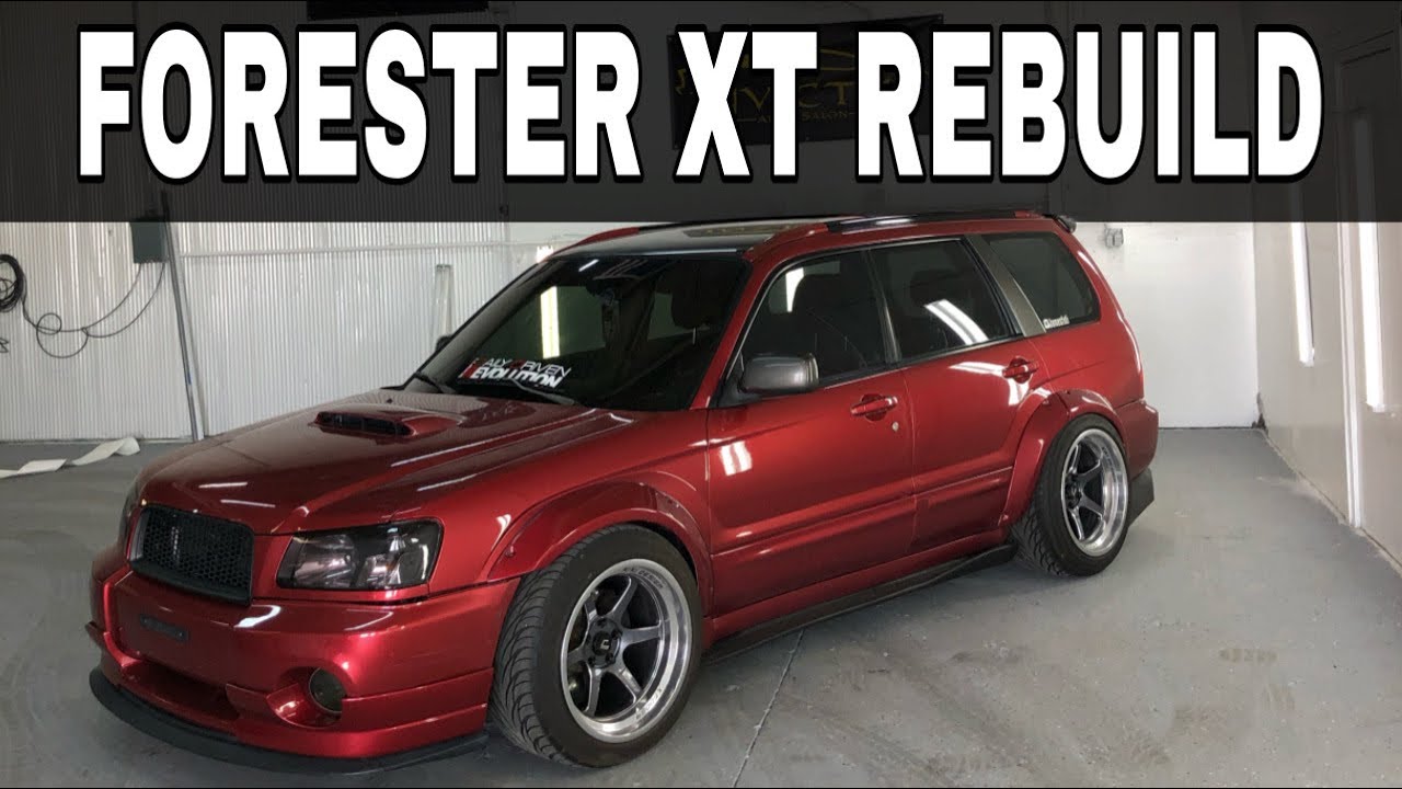 Rebuilding A 2004 Subaru Forester XT In 10 Minutes!