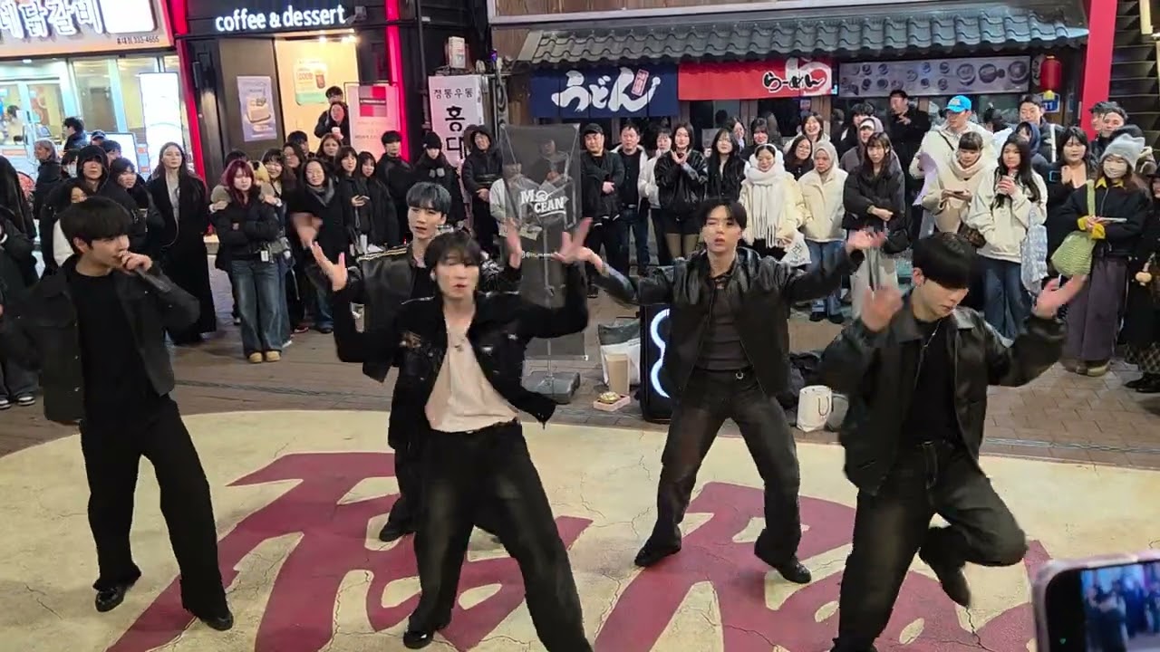 홍대 길거리 댄스공연