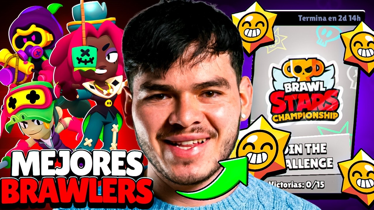 LOS MEJORES BRAWLERS PARA EL DESAFÍO DE 15 VICTORIAS