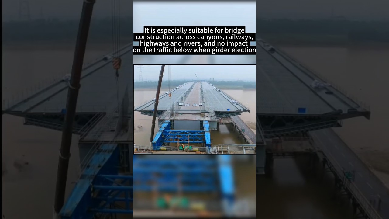 An incredible bridge-building technology, Incremental Launching Method for Girder Erection