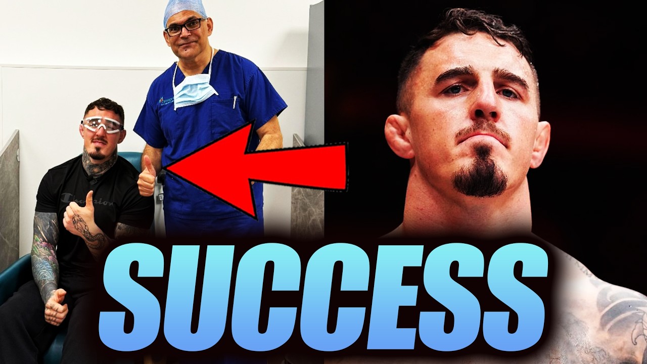 🚨UPDATE🚨Tom Aspinall has successful 2nd eye surgery