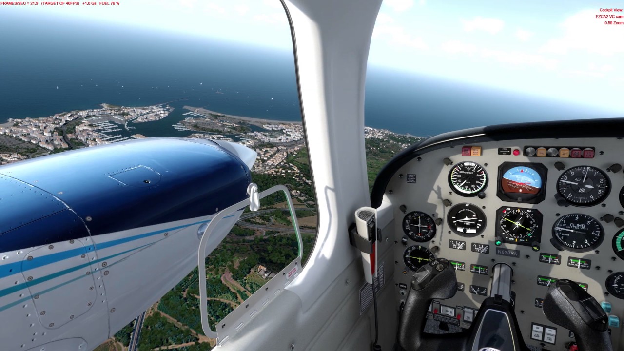 LFMT @ LFMP Full Flight Montpellier &agrave; Perpignan