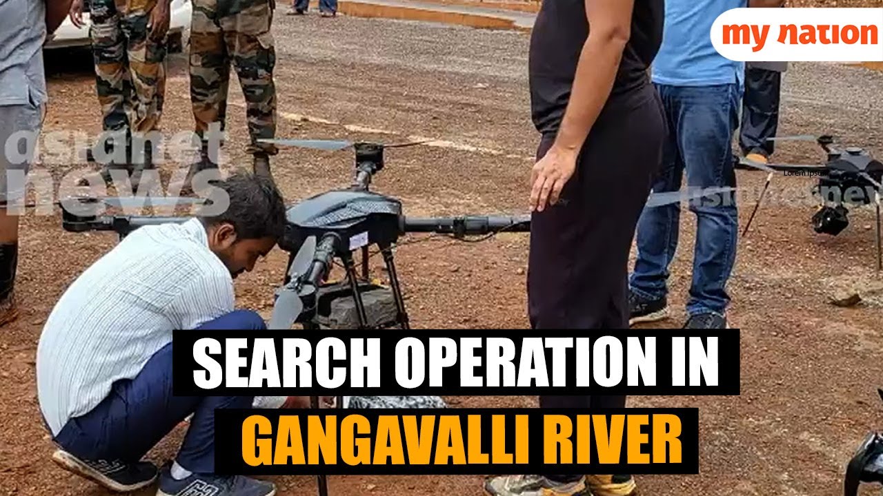 Indian Army Deploys Advanced Drone in Ankola Landslide Rescue Operation