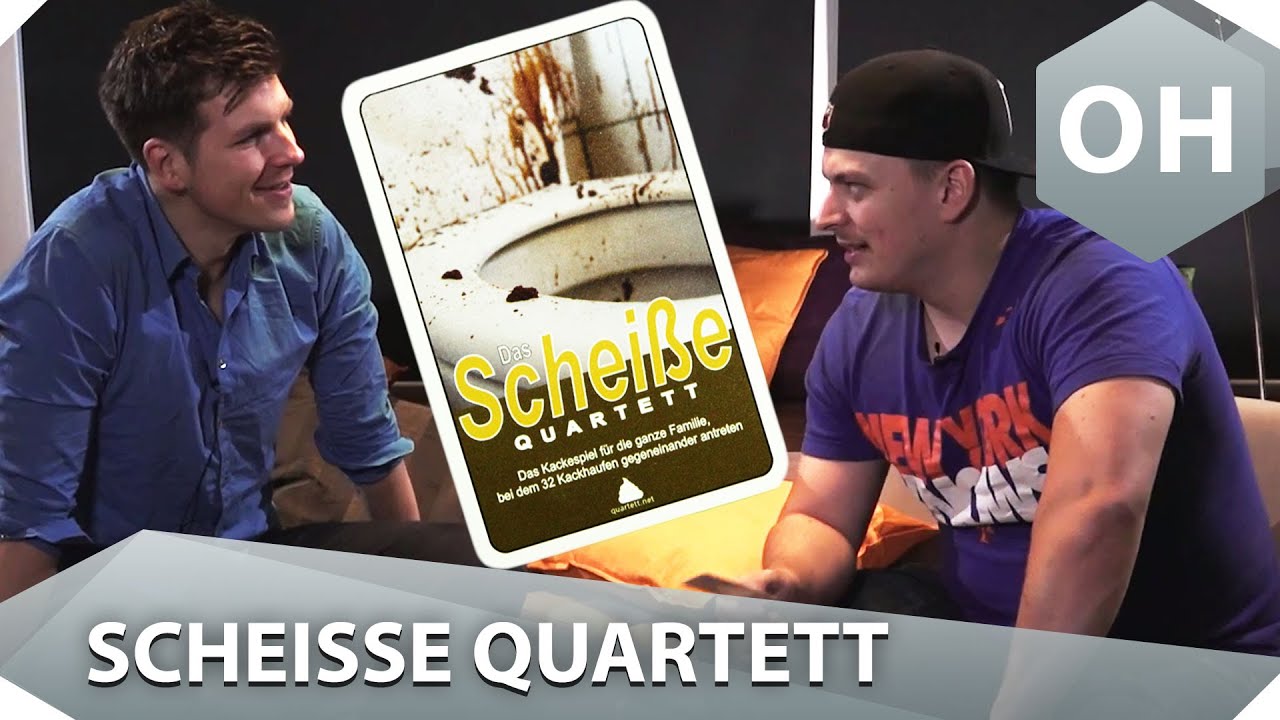 Alles Kacke! David und Dan spielen das Scheiße Quartett!