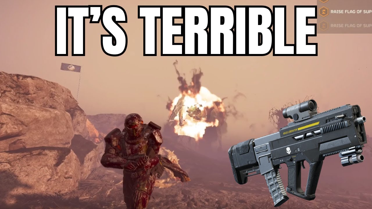 Using The BASIC LIBERATOR To Beat The HARDEST Mission In Helldivers 2 (Solo Super Helldive)